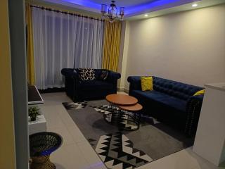 Smart elegant three bedroom apartment with fully equipped gym child play area proximity to shopping malls and great breathtaking city views - 0