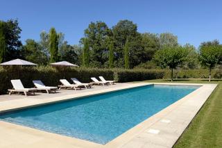 Mas des Flaux beautiful authentic house with tennis court - Oppède - 9