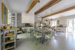 Mas des Flaux beautiful authentic house with tennis court - Oppède - 2