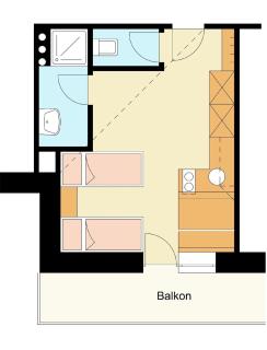 Ferienwohnung Panorama-Studio in Pfarrkirchen - Pfarrkirchen im Mühlkreis - 2