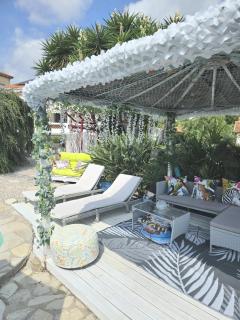 Villa le Mazet, Nice, piscine, vue mer, Promenade des Anglais, Baie des Anges - 6