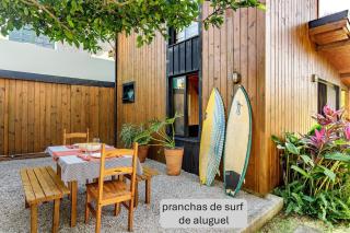 EcoHouse intimista e jardim tropical à 200m praia - 2