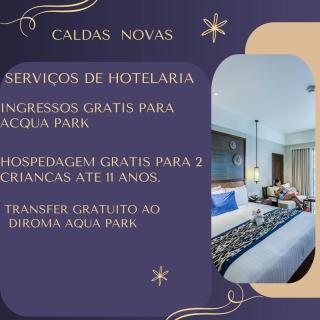 CALDAS NOVAS - COM ACESSO GRATUÍTO Ao ACQUA PARK - 0