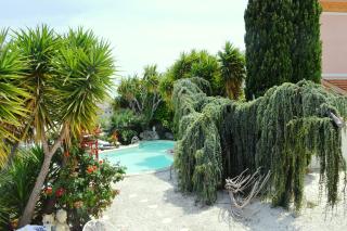 Villa le Mazet, Nice, piscine, vue mer, Promenade des Anglais, Baie des Anges - 9