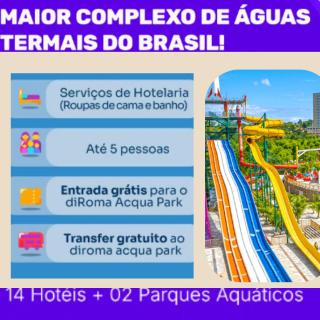 CALDAS NOVAS - COM ACESSO GRATUÍTO Ao ACQUA PARK - 0