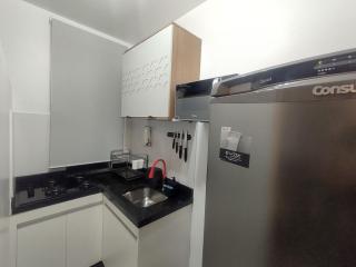 Studio Completo com Ar Condicionado, Smart TV e Garagem em Nazaré, Salvador-BA - 3