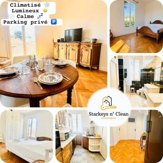 Sublime 2 bedroom spacious and bright AC Private parking - 0
