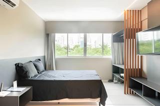 Hospede-se com Estilo: Piscina + Academia + Conforto - 7