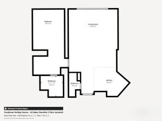 Vacationer Holiday Homes I Chic 1 Bed with Sea Views l Beach Access on The Palm - 6