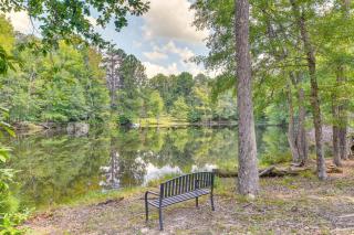 Pool and Deck Pond-View Getaway in Newnan! - 8
