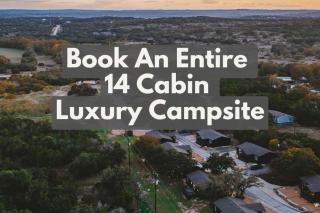 Events & Weddings - Entire 14 Cabin Retreat Sleeps 100 - Texas Hill Country - Pool, Fire Pits, Stargazing - 0