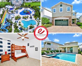 Inviting Home Near Disney With Private Pool And Waterpark & Resort Access At Encore Resorts Reunion - 7578Mr - 0
