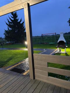 Sosnowy Zakątek Stegna- domki rodzinne blisko morza wędkowanie, rowery, plac zabaw - 4