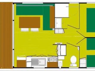 Mobil-home avec Terrasse pour 4 personnes - API-1-52-213 - 5