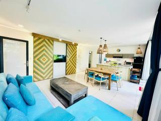 Oceanami Villa Resort 3 phòng ngủ, 3 phòng tắm - Đầy đủ tiện nghi - Bếp nấu - BBQ - Hồ bơi 2000 m2 - Long Hải Beach - 4