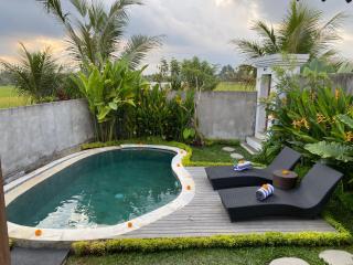 Gunung Gelagah Ubud Villas Ricefield View by EPS - 6
