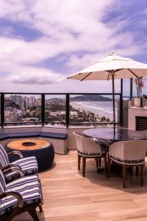 Cobertura Penthouse - vista maravilhosa mar e piscina privativa - Guarujá - 2