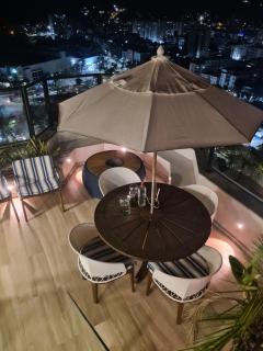 Cobertura Penthouse - vista maravilhosa mar e piscina privativa - 4