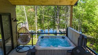 Spa Pool table Lake access - Le 515 Beaulac - 9