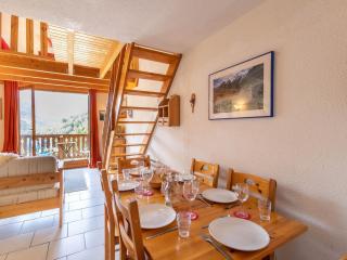 Studio mezzanine 6 personnes, balcon, casier à skis - FR-1-263-140 - 7