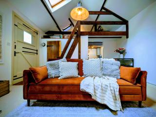 Stylish 1BD Cottage with Fireplace and Parking - 5