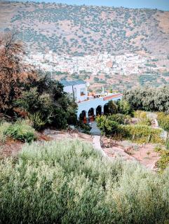 Casa rural para 4 personas, 2 dormitorios y terraza sombreada - El Cortijo Escondido, La Uva - 0
