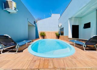 Casa de luxo com piscina e sala de jogos 4 camas 8 pessoas - Nova Mutum - 7