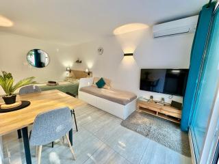 Studio moderne près de la plage & Monaco, Parking - 4