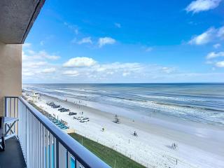 Oceanfront Condo - Beach, Pool & BBQ, Steps from Flagler Ave - 0