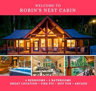 Charming Forest Cabin with Hot Tub & Fire Pit near Gatlinburg, Tennessee - 0