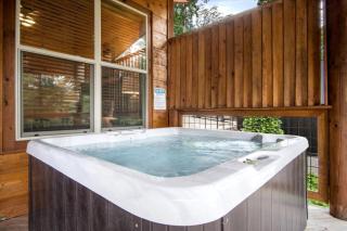 Charming Forest Cabin with Hot Tub & Fire Pit near Gatlinburg, Tennessee - 2