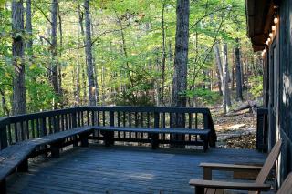 Rustic Mountain Cabin with Porch & Fire Pit in New Market, Virginia - 4