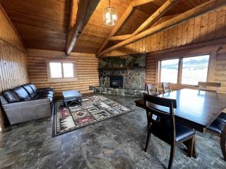 Scenic Vacation Home with Wrap-Around Deck Overlooking Ennis Lake near McAllister, Montana - 9