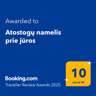 Atostogų namelis prie jūros - 1