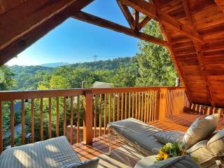 Smoky Mtn Cabin with Hot Tub, Game Room & Sauna - 0