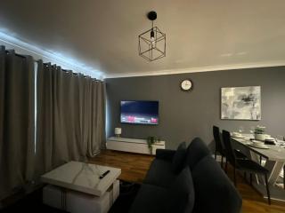 Elegant 1BD, Gym, Parking, Bus to Airport, Sleeps4 - Edinburgh - 6
