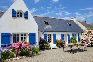 Tipoz'Immo-Maison Bleue walking distance to beach-spot surf-draps included - Pouldreuzic - 0