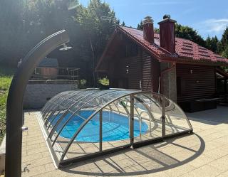 Kuća za odmor Cozy Bear Cabin, sauna,jacuzzi,bazen - 0