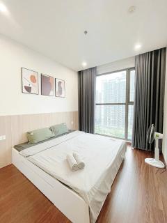 Căn hộ 1 phòng ngủ view hồ có khu Extra toà Masteri - Vinhomes Ocean Park - 9