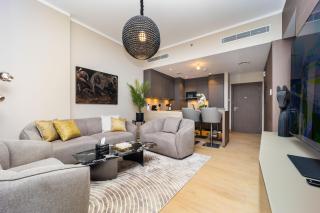 WOW Port de la Mer Skyline Blick Dubai - 9