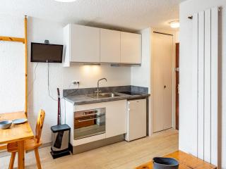 Studio moderne 19m², proche pistes et commerces, 4 pers - FR-1-807-52 - Saint-François-Longchamp - 4