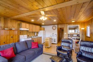 Charming Lakefront Cabin with Deck and Fire Pit! - 5