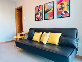 Apartamento Completo à 350m da Praia, Ar Condicionado, WiFi, 1 Vaga - Cabo Frio - 3