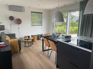 Chalet by Water in Idskenhuizen Recreation Park - 5