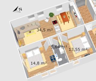 GRÄFIN ANNA - Design-Apartment in der historischen Hinterburg Schlitz - nahe Fulda und Bad Hersfeld - 2