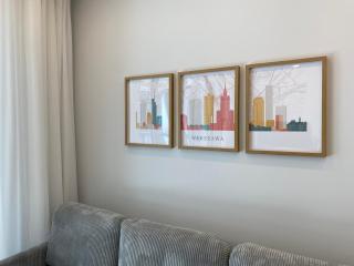 Warsaw Okrzei Apartment - City Center via pedestrian bridge - Varsovie - 8