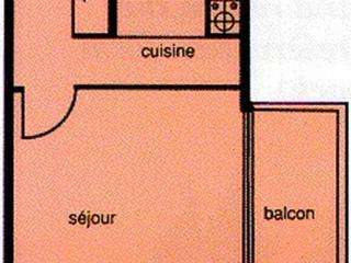 Studio 3 places à côté des pistes, commerces et ESF, balcon, animaux acceptés - FR-1-340-31 - 9