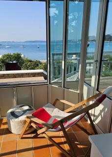 Villa Ty Marie Ile aux Moines sur la plage vue mer à 180 dégrés - 1