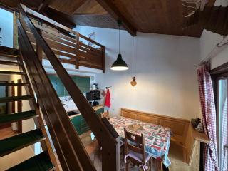 Trois pieces en duplex plein sud avec vue a Montgenevre - 8