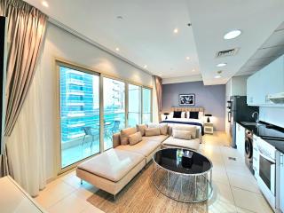 Refurbished Chic Studio with Great Amenities near JBR Beach & Marina Walk - Dubaï - 6